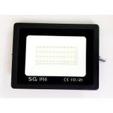 Led Projektör Amber Renk 50 Watt Projektör Su Geçirmez Işık Rengi Amber 50w Amber