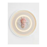 LED PROJEM ANGEL LED PLAFONYER AVİZE 50CM KUMANDALI