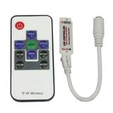Led Rgb Kontrol Devresi Rf Plastik Mini 10 Butonlu 3X2a=6A