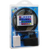 LED Rgb Kumandalı Şerit LED 5mt (4887) - 1 m - Renkli