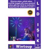 #Led Rgb Renkli Dekoratif Ambiyans Aydınlatma Akıllı Ev Modüler Uzaktan Kumandalı Led Işık Şeridi