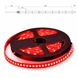 Led Şerit Bant 5 Metre 2835 Smd 12V Kırmızı Işık 240 Led/M Ip20 Aydınlatma Kendinden Yapışkanlı Vitrin