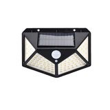Led Solar Duvar Armatürü Beyaz Işık