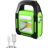 LED Solar Işıldak Fener Güneş Enerjili ve USB Şarj Kamp Lambası - 1 W