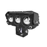 Led Spot Işık Ve Sarı Beyaz Projektör Lens Dikdörtgen Baykuş Led Off Road Lamba Motosiklet Ve İş Makinesi Projektörü 12v-85v