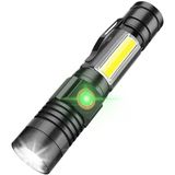 Led Taktik El Feneri, Manyetik El Feneri, 1000 Lümen, Süper Parlak El Feneri, Cob Çalışma Lambalı, Su Geçirmez, 4 Modlu, Dış Mekan Kamp Acil