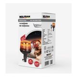 LED Tepe Döner Ikaz Lambası Körük Bağlantılı 10 Fonksiyon 12/24V E-Belgeli 48W
