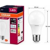 LED Value 8.5W E27 LED Ampul 6500K Beyaz Işık 806 Lm 60W Eşdeğeri Enerji Tasarruflu 360° Aydın - Altın