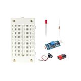 LED ve Fotorezistör Devre Temel Elektronik Devre Eğitim Seti/E-Pdf İçerikli