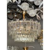 LED Yeni Model 60 cm Kristal Lüx Salon Avize Gold Renk Ithal Kasa