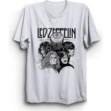 LED Zeppelin 001, Rock Metal Tişört - S - Beyaz