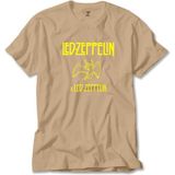 LED Zeppelin Angel Krem Tişört Liyada - S