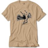LED Zeppelin Icarus Angel Krem Tişört Liyada - XL