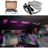 Ledarmy 7 Renk Ambiyans Tavan Hoparlör Aydınlatma Seti Mercedes-Benz S Serisi W222 Uyumlu Rgb Roof Top LED Ambiyans Işığı - Renkli