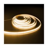Ledarmy Cob LED Şerit 10M 24V 3200LED/M 3000K Günışığı 10W 8mm IP20 Aydınlatma Işık Hortum Kendinden Yapışkanlı - 10 m - 3000K - Gün Işığı
