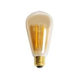 Ledarmy CT-4284 6W Rustik LED Ampul E27 Duylu Amber 2700K - 1 - 10 W