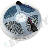 Ledarmy Rgb LED Şerit Bant 5 Metre 12V 5050 Smd 120 Led/m IP20 Iç Mekan Aydınlatma