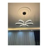 ledchord 3 Renk Papatya Siyah Modern Sarkıt Beyaz - Ğün Işığı - Sarı Salon Mutfak Oda Hol Ledli Avize