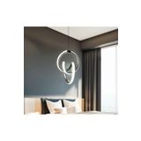 ledchord LEVENT 3 renk (Beyaz I Günışığı I Sarı) Siyah Sarkıt Led Avize Mutfak Oda Hol Ledli Avize