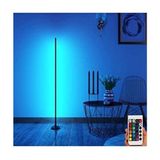 ledchord Rgb Oda Aydınlatma Sistemi Enerji Tasarruflu Kumandalı Lambader Siyah Salon ve Oturma Odası Uyumlu