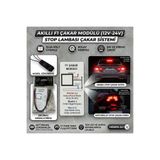Leddekor 12 - 24 volt F1 Çakar modülü devresi
