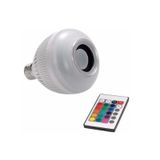 Leddolu Music Bulb Akıllı Led Ampul Lamba Bluetooth Hoparlör