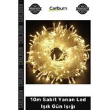 #Ledışık Dekoratif Yılbaşı Aydınlatma Kaliteli Dayanıklı Soft 10M Sabit Yanan Led Işık Gün Işığı Vitrin