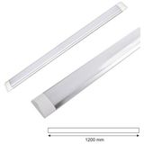 Ledithalat LED Yatay Bant Armatür 40 Watt 120 cm Yüksek Kalite (10'lu Paket) - 6500K - Beyaz