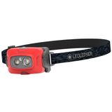Ledlenser HF4R Core Şarj Edilebilir Kafa Feneri Kırmızı | 35 saate kadar çalışma süresi, 130m Işın, USB-C, Kırmızı Işık Modu, Su Geçirmez LED Far, Kamp, Koşu, Köpek Yürüyüşü İçin