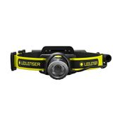 Ledlenser iH8R Şarjlı Kafa Feneri | Ayarlanabilir odak, 150 m menzil, kırmızı arka ışık, 120 saate kadar pil ömrü, 158 g, profesyonel kullanım için ideal