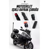 Ledli Bayrak Çubuğu Kısa Led Model