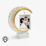 Led'li Hilal Fotoğraf Çerçevesi