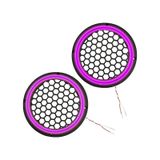Ledli Hoparlör Kapak 20cm 2adet 12v Pk-5051, Mor