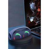 Ledli Işıklı Extra Bass Taşınabilir Ses Bombası Kablosuz Bluetooth Hoparlör
