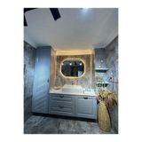 Ledli Köşegen Banyo Aynası/Ledli Ayna/Köşegen AynaIşıklı Banyo Aynası Düz