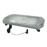Ledli Oval İkaz Lambası Sarı 40 Led 24v /laık100-24