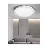 Ledli Tavan Lambası Tuvalet Banyo Balkon Koridor Aydınlatma Avize Aplik 6500K Beyaz Işık 22Cm Çap