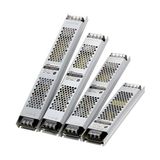 LedLight Ultra Slim Sessiz Şerit LED Trafosu 12V 25 Amper - 1 m - Gri