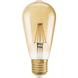 Ledolet Flament 4W 2700K ST64 LED Ampul Kırılmaz Gövde Dim Edilebilir - Gün Işığı