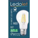 Ledolet Flament A60 4W 2200K Ampul