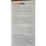 Ledolet Rgb LED Ampul 9 W E27 Duy Dımmerlı Uzaktan Kumandalı - Altın