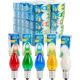 Ledon LD-1407R Renkli 7W Parfüm Ampul 50’lik Kutu E14 Ampul