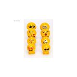 LEDONLİNE 1 Adet Zıp Zıp Emoji Ailesi Kafa Sallayan Emojiler Torpido Oyuncağı