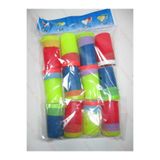 LEDONLİNE 12 Adet Mini Vuvuzela Yüksek Sesli Maç Kornası Mini Taraftar