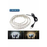 LEDONLİNE 4 Metre Günışığı Tv Arkası Led Aydınlatma 5v Usb Şerit Led Işık Günışığı Renk