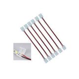 LEDONLİNE 5 Adet 5050 2 Pin Şerit Led Ekleme Aparatı 3 Çipli 15 Cm Kablo
