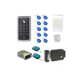 LEDONLİNE Rfid Kumandalı Kapı Zili Şifreli Kapı Kilidi Sistemi Kapı Açma Seti Tirajlı Kilit