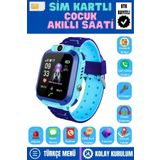 L'eDoren Akıllı Çocuk Saati Uyumlu Sim Kartlı Ve Lbs Konum Özellikli Kayıtlı Sesli Görüşme Canlı Takip Q500