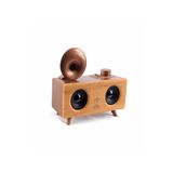 L'eDoren Antika Klasik Ahşap Bluetooth Hoparlör Fm Radyo Gramofon B6