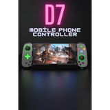 L'edoren D7 Switch Kablosuz Oyunlar Kolu Denetleyici Teleskopik Cep Telefonu Gamepad Bluetooth Uyumlu 5.0